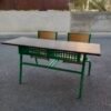 LOT DE 10 TABLES DOUBLES D’ECOLIERS